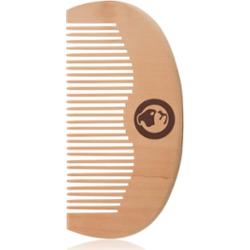 Bulldog Original Beard Comb grzebień drewniany do brody Peach Wood 10,4 cm 1 szt.