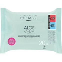 BYPHASSE Aloe Vera chusteczki do demakijażu 20 szt.