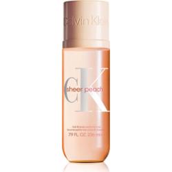 Calvin Klein CK Body Mist mgiełka do ciała zapachy Sheer Peach 236 ml