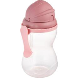 Canpol babies Sport Cup butelka sportowa ze słomką Pink 12m+ 370 ml