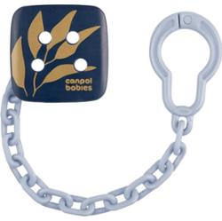 Canpol babies Gold Soothers Holder łańcuszek do smoczka Blue 1 szt.