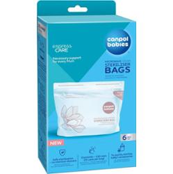 Canpol babies Microwave Sterilization Bags torebki do sterylizacji do kuchenki mikrofalowej 6 szt.