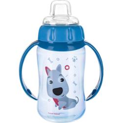 Canpol babies Cute Animals Training Cup kubek treningowy z uchwytami 6m+ Dog 320 ml