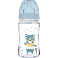 Canpol babies Bonjour Paris butelka dla niemowląt 3m+ Blue 240 ml