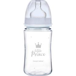 Canpol babies Royal Baby butelka dla niemowląt 3m+ Blue 240 ml