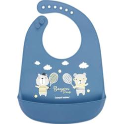 Canpol babies Bonjour Paris Bibs śliniak Blue 1 szt.