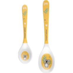 Canpol babies Exotic Animals Spoon łyżeczka Yellow 2 szt.