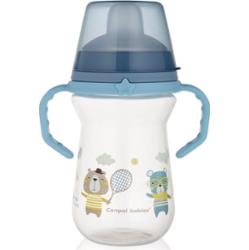 Canpol babies Bonjour Paris kubek z uchwytami Blue 6m+ 250 ml