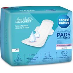 Canpol babies Postpartum Pads With Wings wkładki poporodowe na dzień 10 szt.