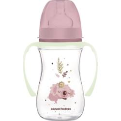 Canpol babies EasyStart Sleepy Koala 240 ml butelka dla niemowląt 3 m+ Pink 240 ml