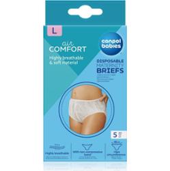 Canpol babies Maternity Briefs majtki poporodowe rozmiar L 5 szt.