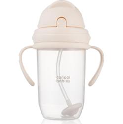 Canpol babies Cup kubek z odważnikiem Nude 6m+ 270 ml