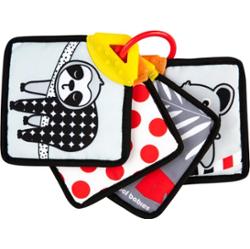 Canpol babies BabiesBoo Sensory Cards with Teether książeczka obrotowa z gryzakiem 1 szt.