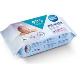 Canpol babies Wet Wipes 99% Water delikatne nawilżane chusteczki dla dzieci 60 szt.