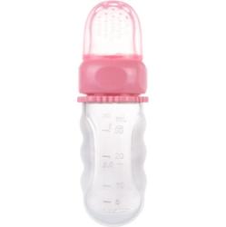 Canpol babies Dishes & Cutlery siateczka do karmienia 6m+ Silicone Pink 1 szt.
