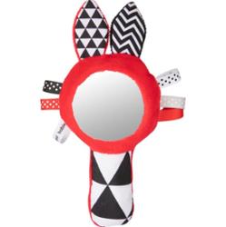 Canpol babies Sensory piszcząca zabawka kontrastowa z lusterkiem 0m+ 1 szt.