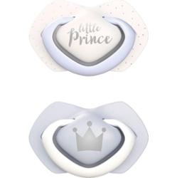 Canpol babies Royal Baby A 0-6 m smoczek Blue 2 szt.