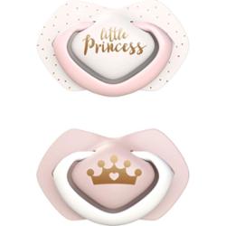 Canpol babies Royal Baby B 6-18 m smoczek Pink 2 szt.