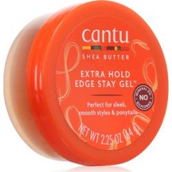 CANTU Shea Butter Extra Hold Edge żel utrwalający do włosów kręconych i falowanych z masłem shea 67 ml