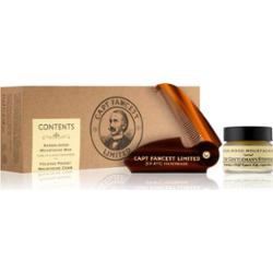 Captain Fawcett Moustache Wax & Folding Comb - Sandalwood