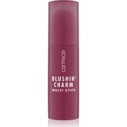 Catrice Blushin' Charm Multi Stick róż do policzków z rozświetlaczem w sztyfcie odcień 030 Ruby Darling 5.5 g