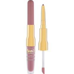 Catrice Disney Alice in Wonderland szminka i konturówka do ust 2 w 1 odcień C01 How Curious 1.77 g