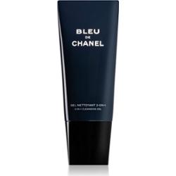 Chanel Bleu de Chanel Cleansing Gel 2-In-1 żel oczyszczający do golenia i oczyszczenia skóry dla mężczyzn 100 ml