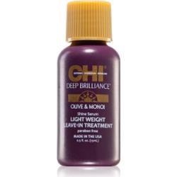 CHI Brilliance Shine Serum Lightweight Leave-in Ttreatment lekkie serum do nabłyszczania i zmiękczania włosów 15 ml