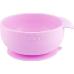 Chicco Take Eat Easy Easy Bowl miska 6m+ Pink 1 szt.