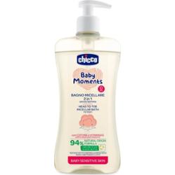 Chicco Baby Moments Sensitive szampon micelarny do ciała i włosów 500 ml