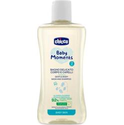Chicco Baby Moments łagodny szampon dla dzieci włosów i ciała 200 ml