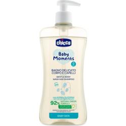 Chicco Baby Moments łagodny szampon dla dzieci włosów i ciała 500 ml