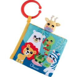 Chicco Giraffe Finger Puppet 3-24 m książeczka kontrastowa edukacyjna 15 x 4 x 15 cm 1 szt.