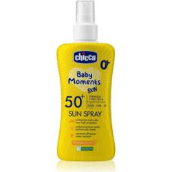 Chicco Baby Moments Sun spray do opalania dla dzieci SPF 50+ 0 m+ 150 ml