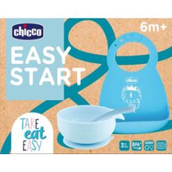 Chicco Easy Start 6m+ komplet naczyń dla dzieci Blue 1 szt.