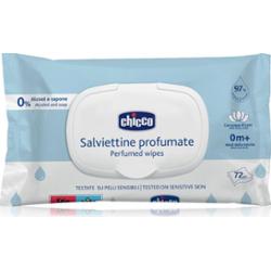 Chicco Perfumed Wipes 0m+ chusteczki nawilżane dla dzieci lekko perfumowany 72 szt.