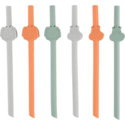 Chicco Straws Cannucce słomka silikonowa 12m+ 6 szt.