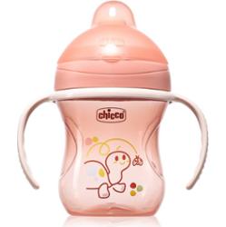 Chicco Training Cup 6m+ kubek treningowy z uchwytami Pink 200 ml