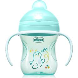 Chicco Training Cup 6m+ kubek treningowy z uchwytami Teal 1 szt.