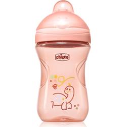 Chicco Advanced Cup 12m+ kubek treningowy ze słomką Pink 266 ml