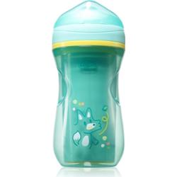 Chicco Active Cup 14m+ kubek treningowy Teal 266 ml