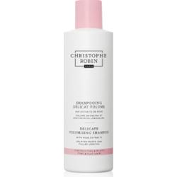 Christophe Robin Delicate Volumizing Shampoo with Rose Extracts szampon na objętość do włosów cienkich i delikatnych 250 ml