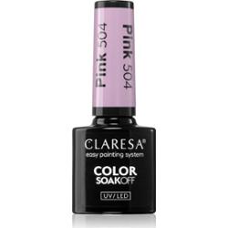 Claresa SoakOff UV/LED Color Balloon Journey lakier hybrydowy do paznokci odcień Pink 504 5 g