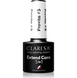 Claresa Extend Care 5 in 1 Provita baza do paznokci hybrydowych o działaniu regenerującym odcień #5 5 g