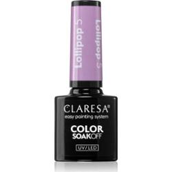 Claresa SoakOff UV/LED Color Lollipop lakier hybrydowy do paznokci odcień 5 g