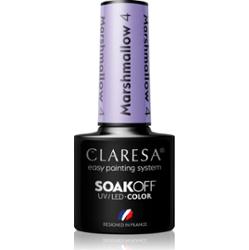 Claresa SoakOff UV/LED Color Marshmallow lakier hybrydowy do paznokci odcień 4 5 g