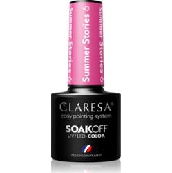 Claresa SoakOff UV/LED Color Summer Stories lakier hybrydowy do paznokci odcień 6 5 g