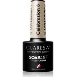 Claresa SoakOff UV/LED Color Celebration lakier hybrydowy do paznokci odcień 6 5 g