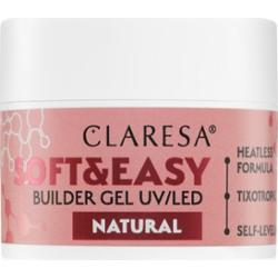 Claresa Soft&Easy Builder Gel żel podkładowy do paznokci odcień Natural 12 g