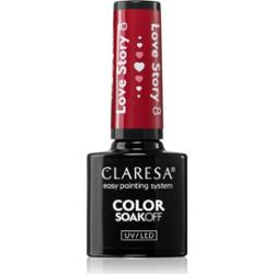 Claresa SoakOff UV/LED Color Love Story lakier hybrydowy do paznokci odcień 8 5 g